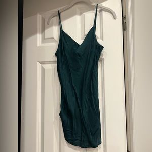 7 For All Mankind Cowl Neck Camisole Green - New with Tags